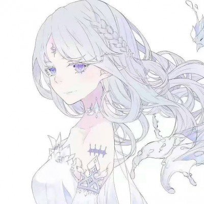 美女COS《巫师3》叶奈法惊艳绝伦 白嫩香肩紫眸勾人